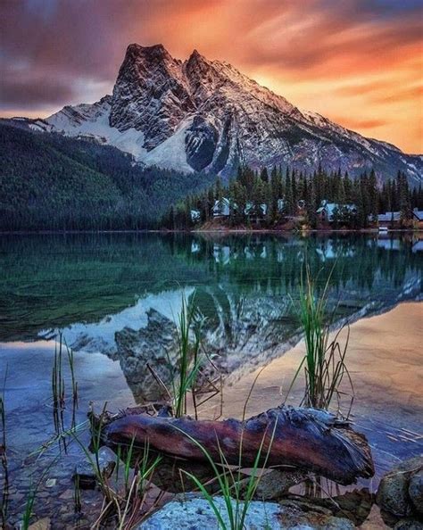 Canadian Rockies Emerald Lake Lake Lodge Instagram