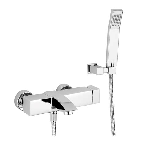 Single Lever Bath Shower Mixer With Automatic Diverter And Covered S