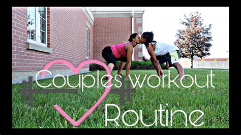 Lesbian Couples Workout Routine Youtube