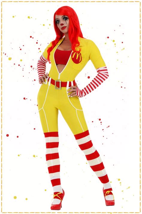 Diy Sexy Ronald Mcdonald Costume Blog