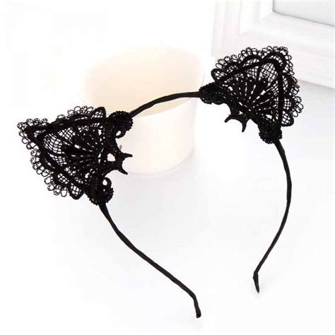 Cute Cat Ears Themed Lace Headband Price 899 And Free Shipping