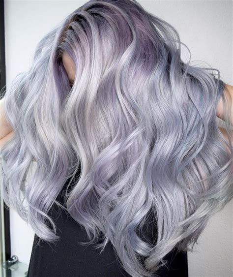 Account Suspended Silver Blue Hair Silver Purple Hair Lavender Grey