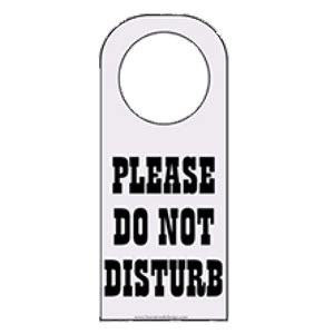 Do Not Disturb Signs Transparent Png Images Stickpng