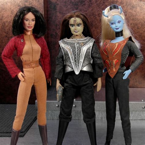 Custom Made Star Trek Barbie Dolls