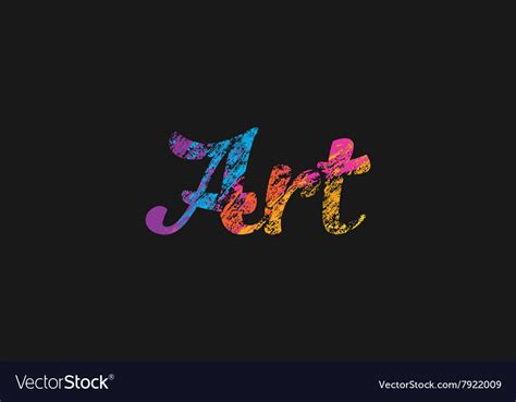 Art Logo Creative Logo Design Colorful Logo Vector Image