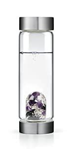 Amazon Com Crystal Water Bottle Elixir Set Includes Authentic Smoky Quartz Clear Quartz