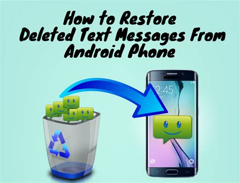 Restore Deleted Text Messages From Android Phone Iphone And Window Phone