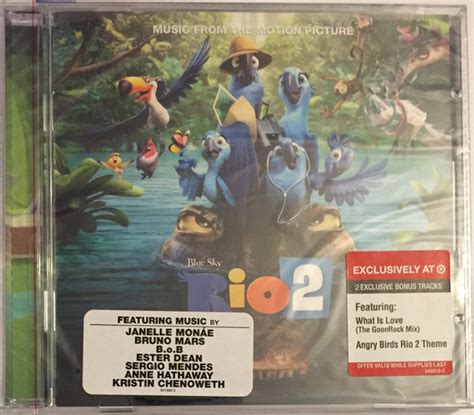 Rio 2 Music From The Motion Picture 2014 Target Edition Cd Discogs