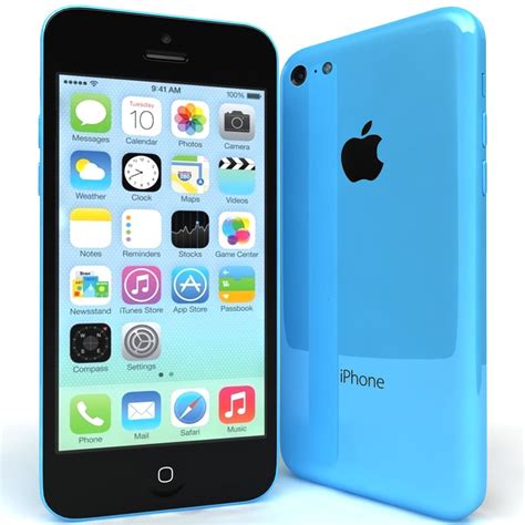 3ds Max Apple Iphone 5c Colors