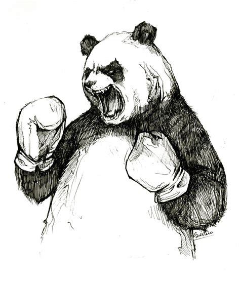 The Angry Boxing Panda By Ylimes On Deviantart