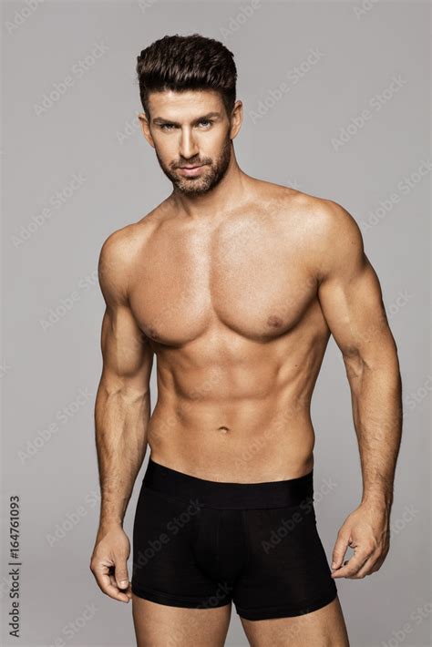 Sexy Male Model In Underwear Stock Photo Adobe Stock