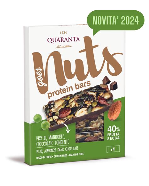 Nuts And Brittle Snack Industria Dolciaria Quaranta