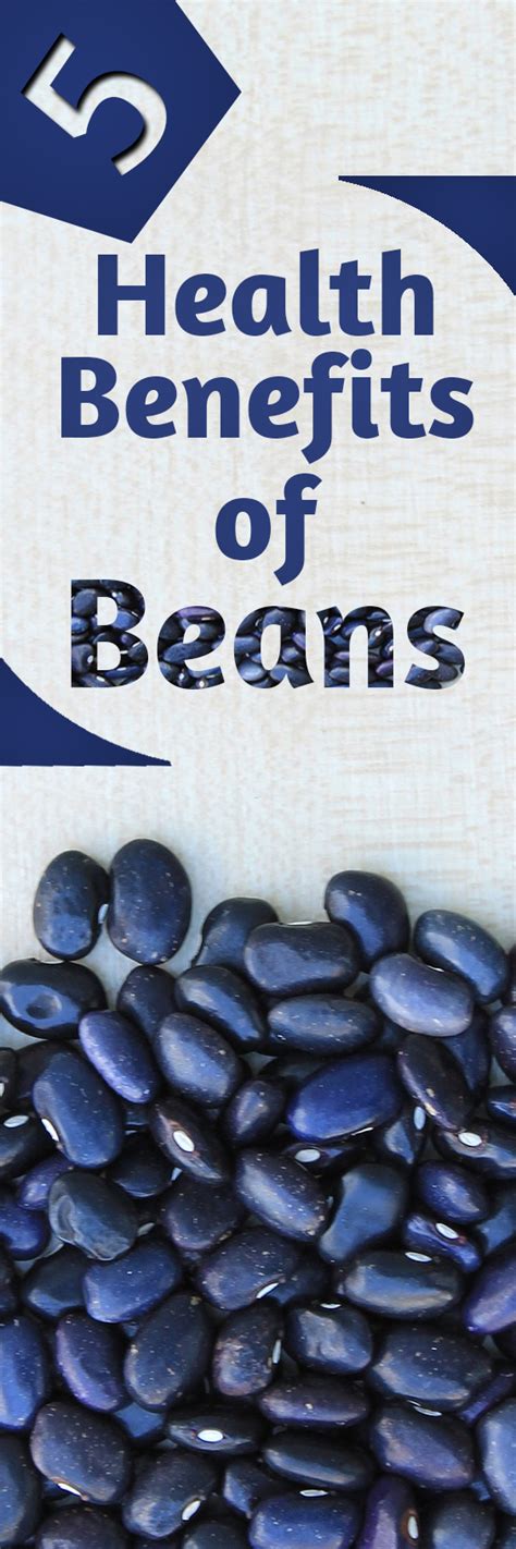 5 health benefits of beans