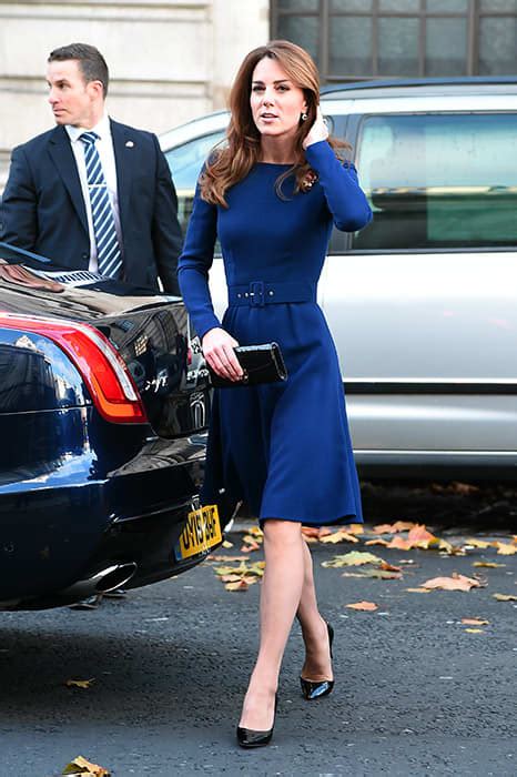 Kate Middleton Wears A Dreamy Royal Blue Dress For Charity Launch In