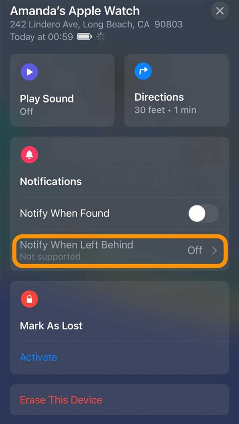 Notify When Left Behind Notifications Not Working Or Showing Up On