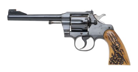 Colt Custom Official Police 38 Special Caliber Revolver For Sale
