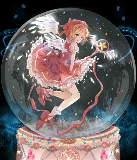 Una Esfera De Sakurita Sakura Y Shaoran Cardcaptor Sakura