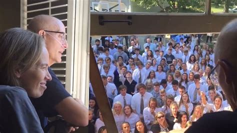 Teacher Dies Just Days After 400 Pupils Gather Outside His Home In Tear