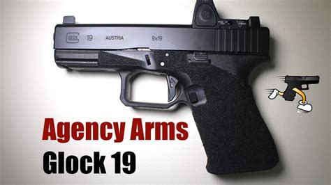 Agency Arms Glock 19 Gen 3 Gavel Roland Special Pistol 9mm 15 Rd