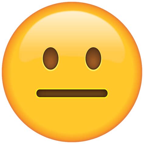 Download Neutral Face Emoji Emoji Island