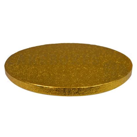10 Gold Round Solid Board Cake Drums Qty 5 Cake Boxes Direct Ltd