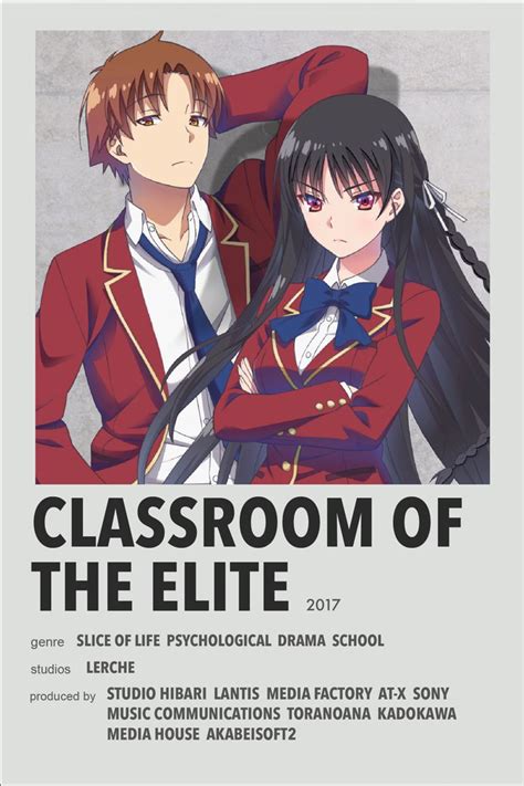 Classroom Of The Elite Anime Anime Titles Anime Films