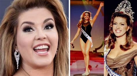 Así Lucía Alicia Machado Hace 25 Años Como Miss Venezuela ¡increíble