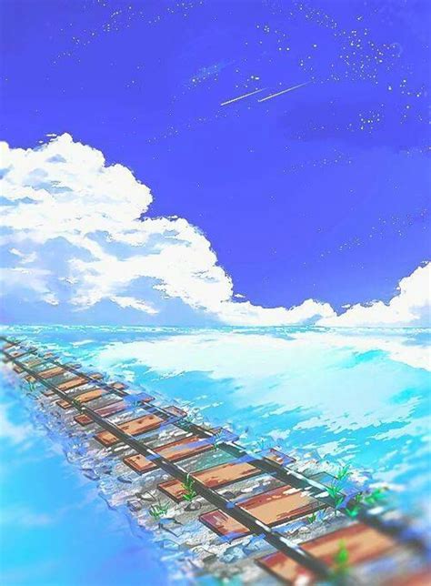 Pin By Swagger Joyce On Sky Art Fantasy Landscape Anime Scenery