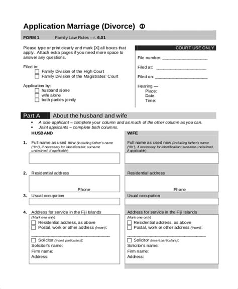 South African Divorce Papers Pdf Download Fill Online Printable