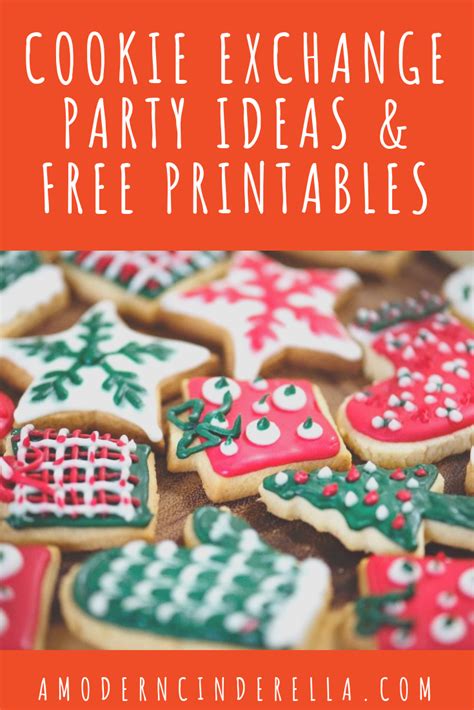 Host A Cheap And Easy Cookie Exchange Party With Free Printables