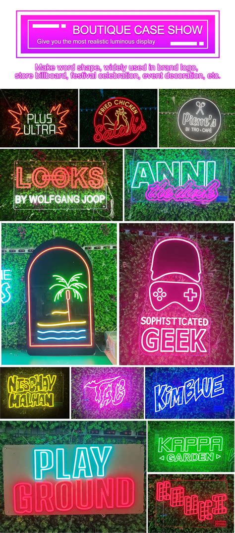 Neon Light Led Rope Light Neon Flex Silicone Separently Signs Flex Led