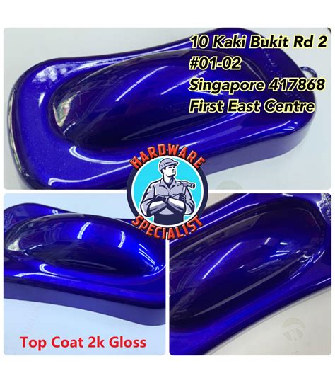 Samurai Paint Motorcycle Colours Yamaha Deep Purplish Blue Y3973 400ml