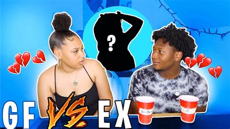 my girlfriend vs ex girlfriend 💔 almost broke up youtube