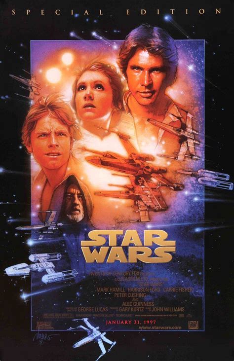 Star Wars 1977 Star Wars Movies Posters Star Wars Episode Iv Star