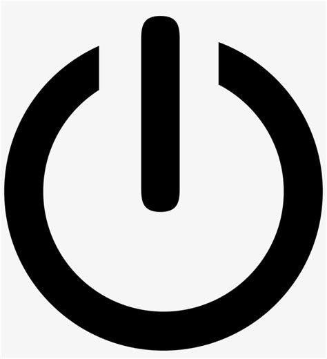 Power Button Power Button Sign Free Transparent Png Download Pngkey