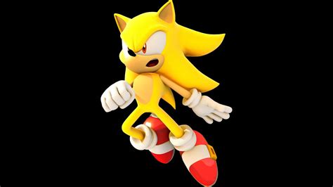 Como Dibujar A Super Sonic De Sonic Dibujos Valty Youtube