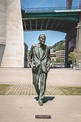 Monument of the Socialist Leader Ramon Rubial by Casto Solano, in Front ...