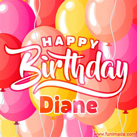 Tina tin happy birthday diane personalized songs for kids personalizedsongs. Happy Birthday Diane - Colorful Animated Floating Balloons ...