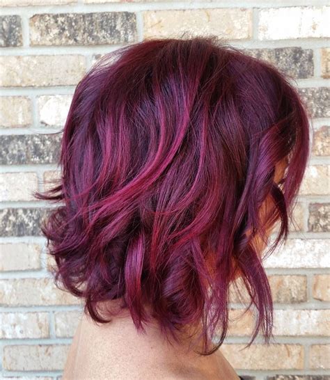 50 Enchanting Red Violet Hair Color Ideas — Magical Combinations Check