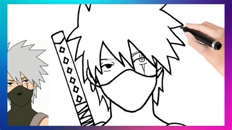 How To Draw Kakashi Boy Step By Step From Naruto