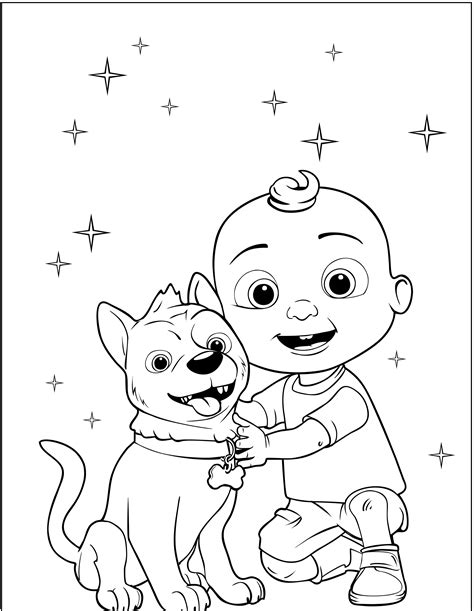 Printable Cocomelon Coloring Pages Pdf
