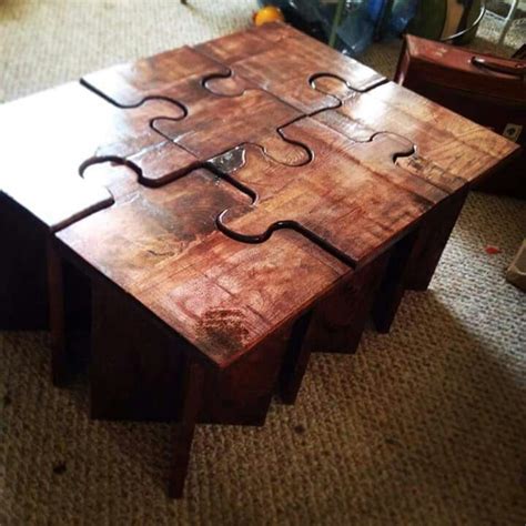 Puzzle Table Puzzle Table Coffee Table Table