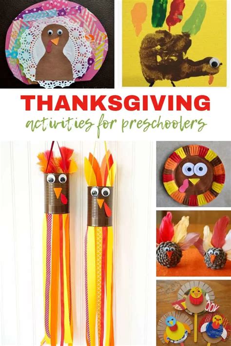 25 Preschool Thanksgiving Craft Calvyngabija