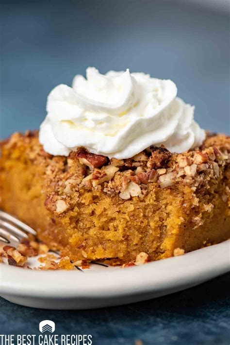 Easy Pumpkin Pie Cake Recipe The Best Cake Recipes Recipe Pumpkin