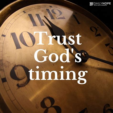 Trust Gods Timing Quotes