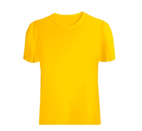 Yellow T Shirt 21104635 Png