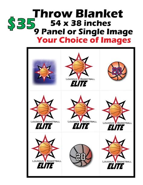 Large Throw Blanket With A 9 Panel Or A Single Panel Design Large