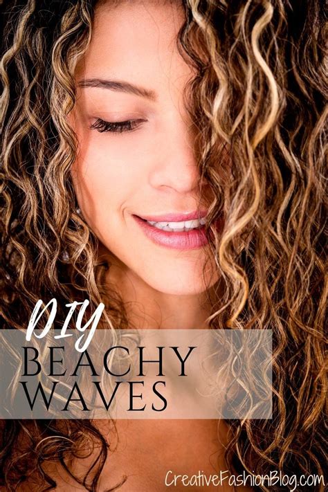 When your curls get wet from the water, just spritz. DIY Sea Salt Spray for Beachy Waves - Creative Fashion ...