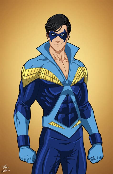 Nightwing First Appearance By Phil Cho On Deviantart
