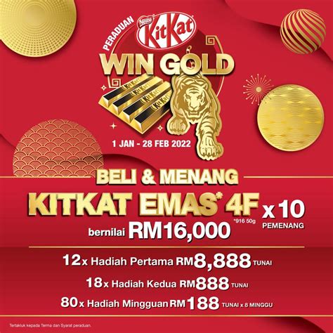 Kitkat Win Gold Contest Lootpop Malaysia